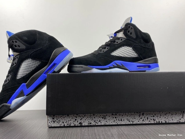 CT4838-004 Racer Jordan Air 5 Blue 0709